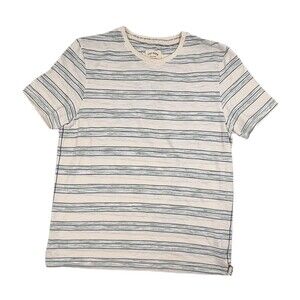 Fat Face Ocean Striped Cotton T-Shirt British Coastal Sustainable Outdoors XL
